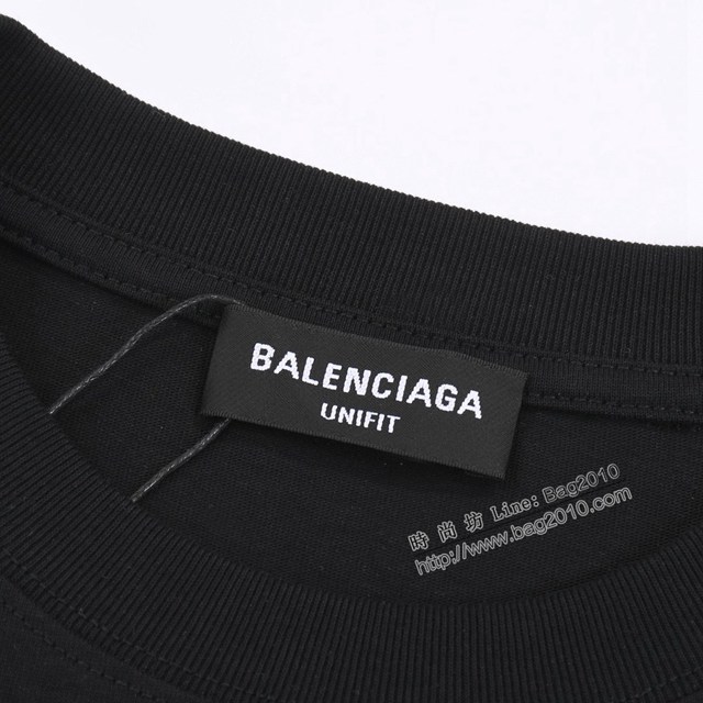 Balenciaga專櫃巴黎世家2023SS新款印花T恤 男女同款 tzy2734